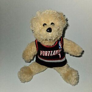 Brandon Roy #7 Portland Trail Blazers Basketball Plush 6" Tan Teddy Bear Jersey